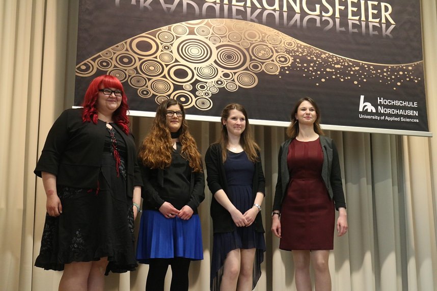 Graduierungsfeier an der Hochschule Nordhausen