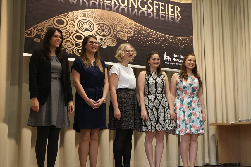 Graduierungsfeier an der Hochschule Nordhausen