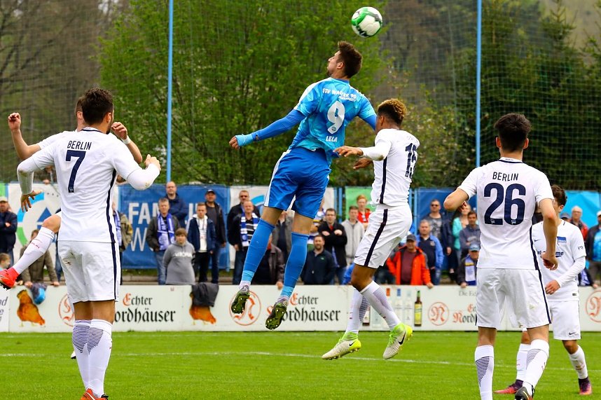 2:2 Unentschieden gegen die U23 von Hertha BSC