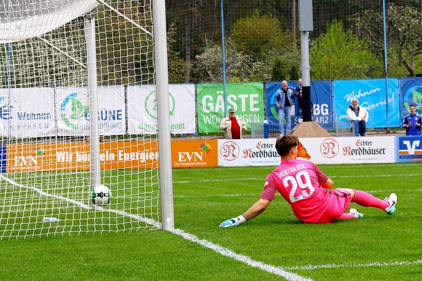 2:2 Unentschieden gegen die U23 von Hertha BSC