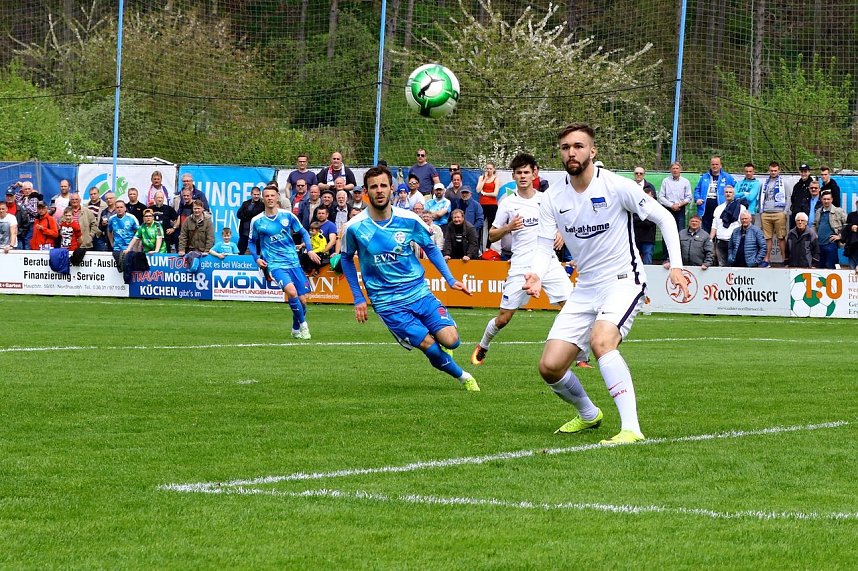 2:2 Unentschieden gegen die U23 von Hertha BSC