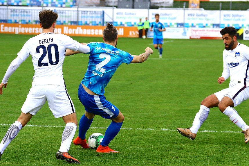2:2 Unentschieden gegen die U23 von Hertha BSC