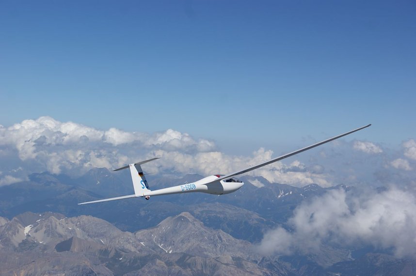 Hoch &uuml;ber den Wolken...