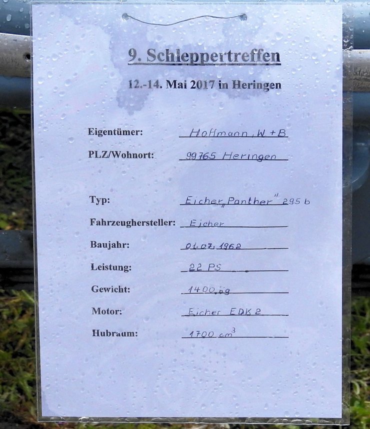 Schleppertreffen in Heringen