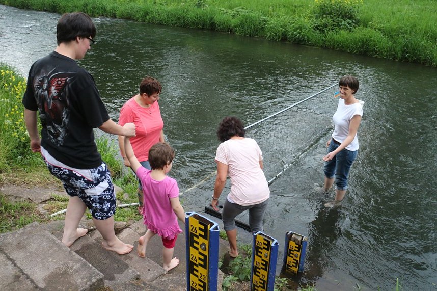Ab ins Wasser - in der Zorge hie&szlig; es heute wieder "Anwassern"