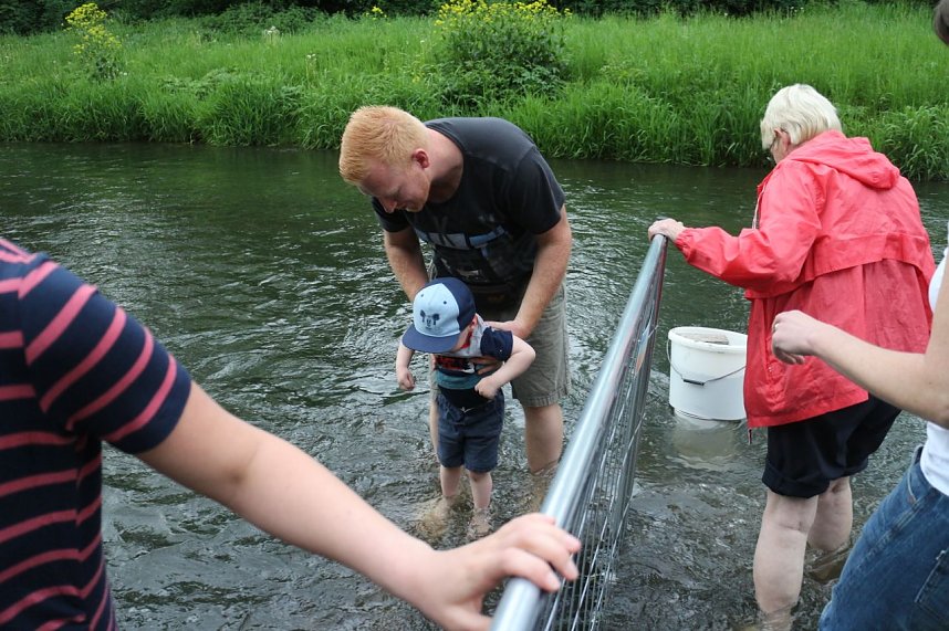 Ab ins Wasser - in der Zorge hie&szlig; es heute wieder "Anwassern"