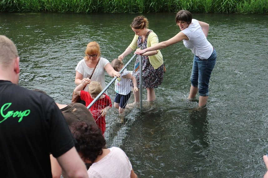 Ab ins Wasser - in der Zorge hie&szlig; es heute wieder "Anwassern"