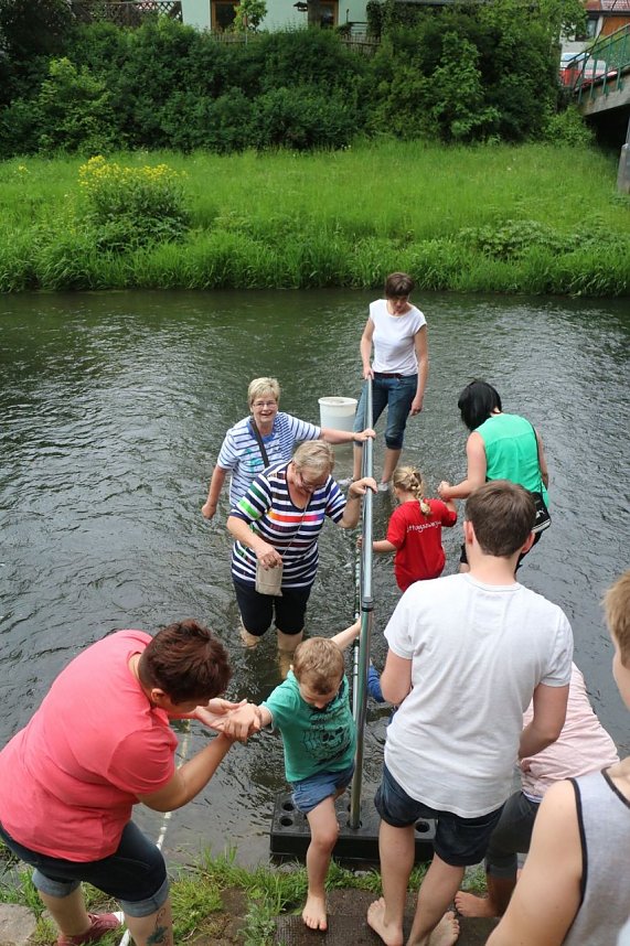 Ab ins Wasser - in der Zorge hie&szlig; es heute wieder "Anwassern"