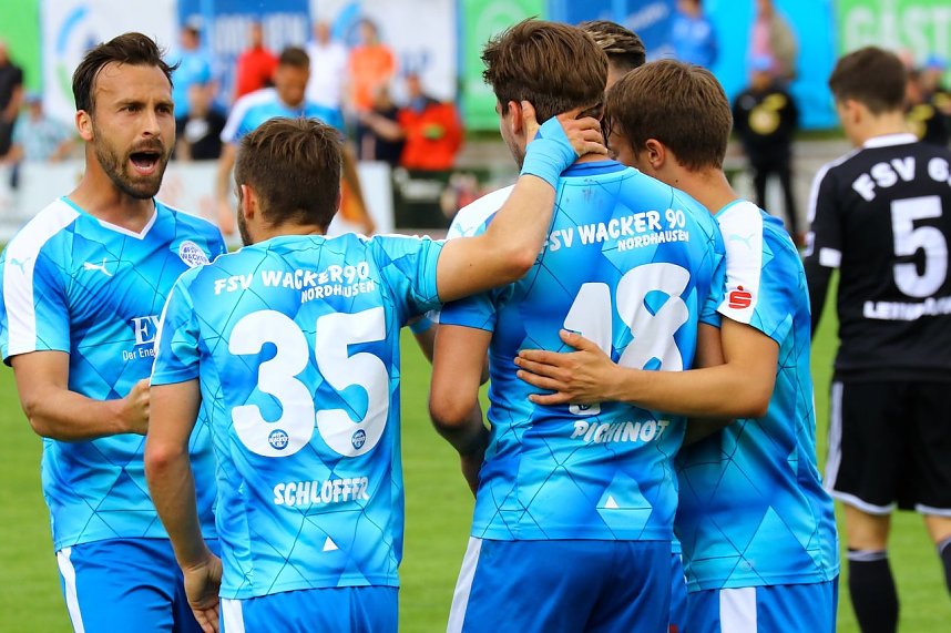 Wacker siegt 3:0 gegen Luckenwalde