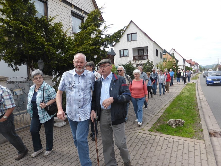 Interessante Wanderung