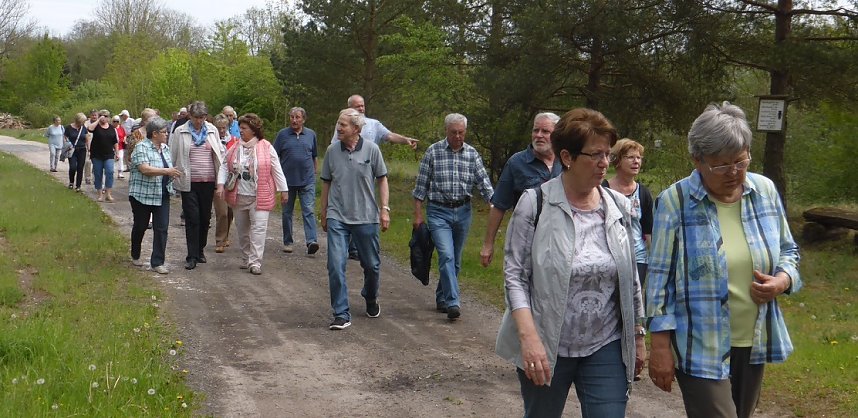 Interessante Wanderung