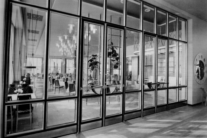 Werkschau: Blick in die Gastst&auml;tte der Stadtterrasse