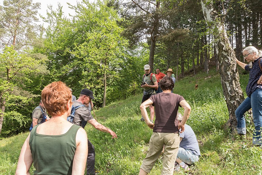 Exkursion im Alten Stolberg