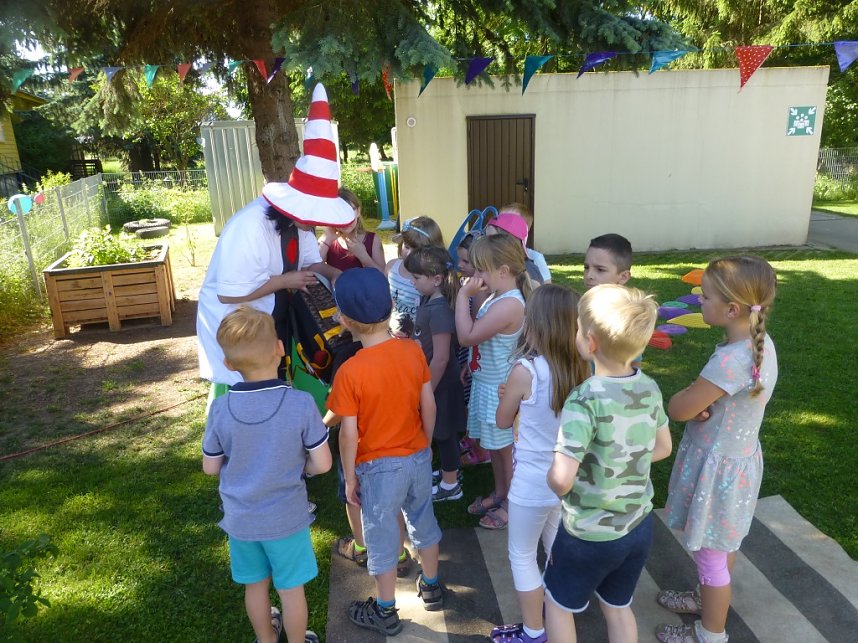 Kinder im Stra&szlig;enverkehr - Aktionstag in Bielen