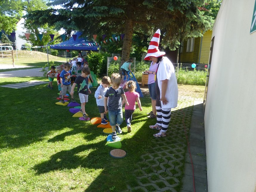 Kinder im Stra&szlig;enverkehr - Aktionstag in Bielen