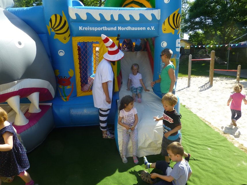 Kinder im Stra&szlig;enverkehr - Aktionstag in Bielen