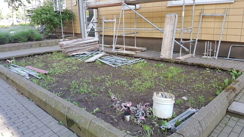 "Ungew&ouml;hnliche Baustelle"