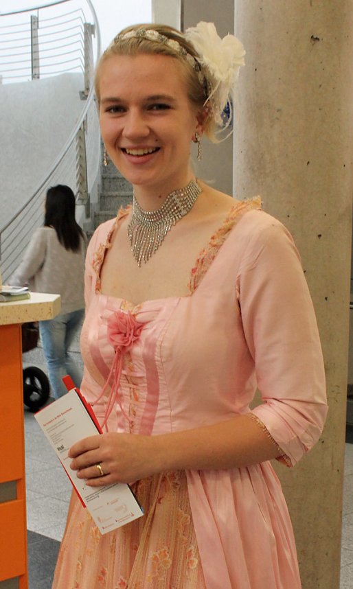 Mit Zimmermannsbleistift dirigiert