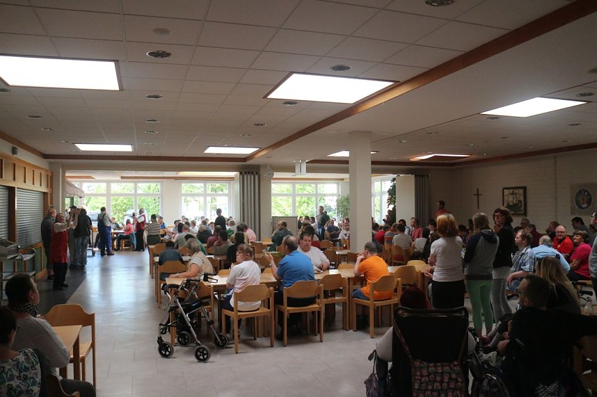 Rolandgruppe zu Besuch bei der Lebenshilfe