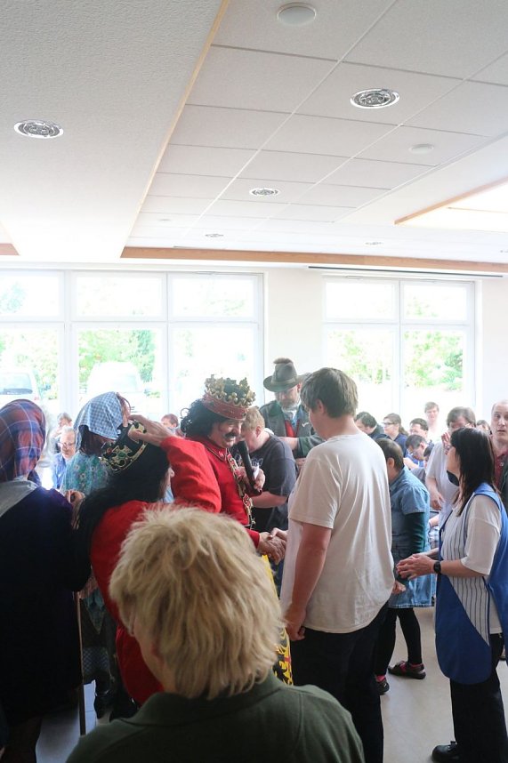 Rolandgruppe zu Besuch bei der Lebenshilfe