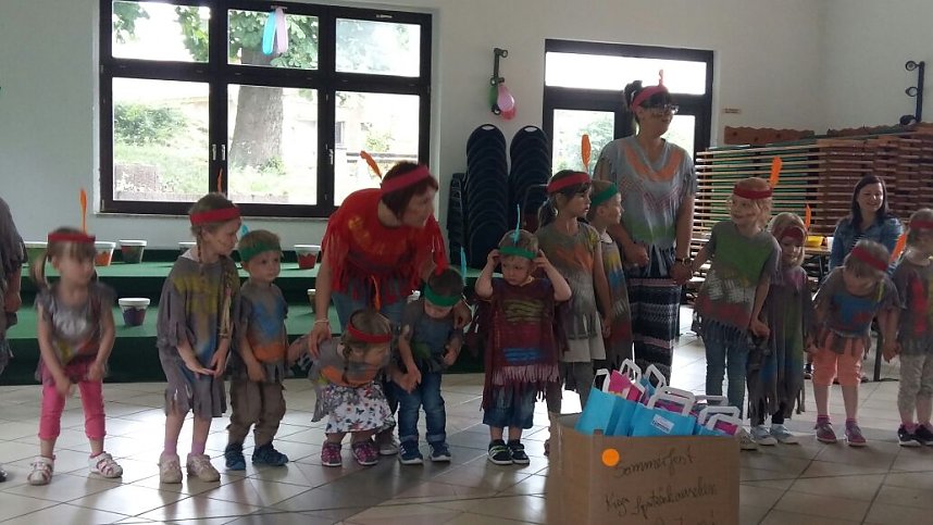 Sommerfest im Urbacher Kindergarten