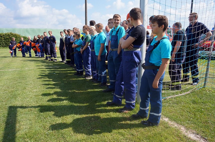 Leistungs&uuml;berpr&uuml;fung bei der Jugendfeuerwehr