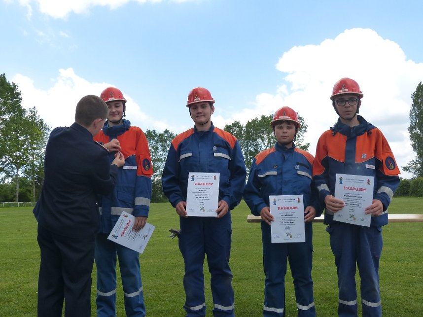 Hohnsteiner Jugendfeuerwehren im Pr&uuml;fungsstress