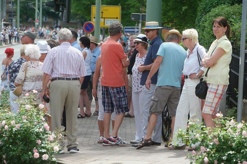 Festumzug zum 1090. Geburtstag der Rolandstadt