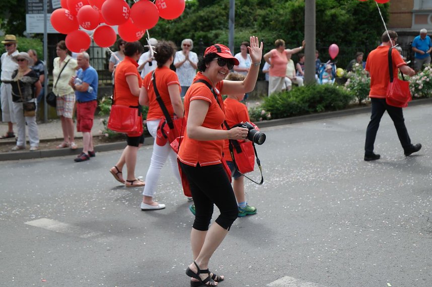 Festumzug zum 1090. Geburtstag der Rolandstadt