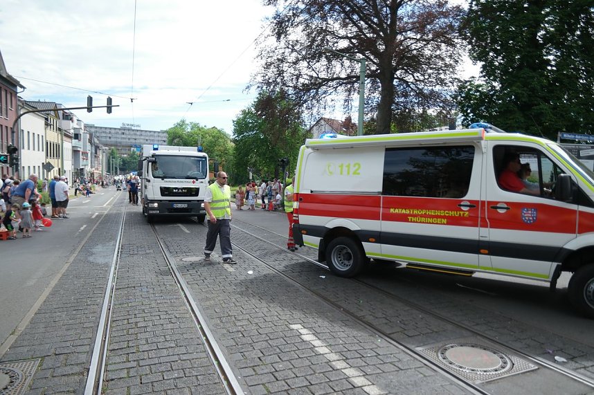 Festumzug zum 1090. Geburtstag der Rolandstadt