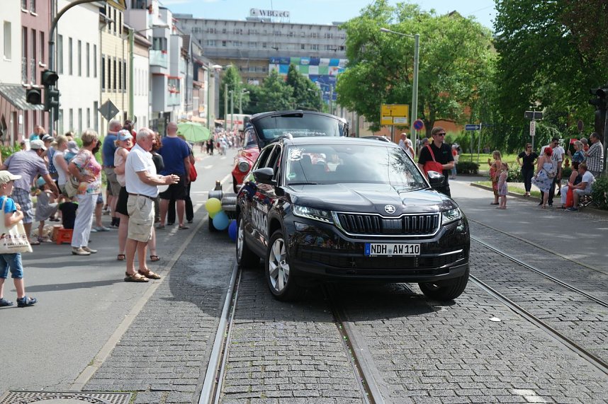 Festumzug zum 1090. Geburtstag der Rolandstadt