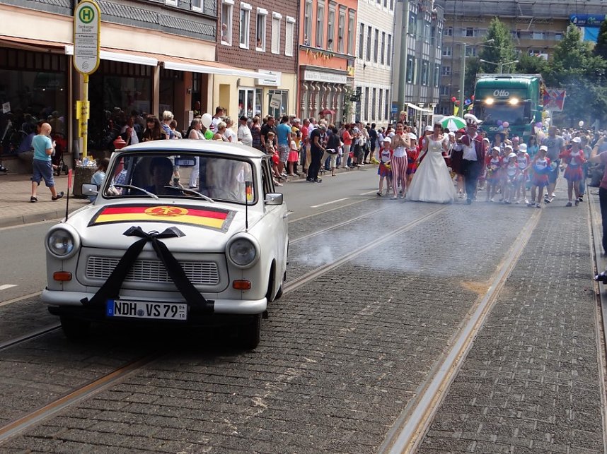 Klassiker Klub Wolkramshausen - beim Festumzug mit dabei