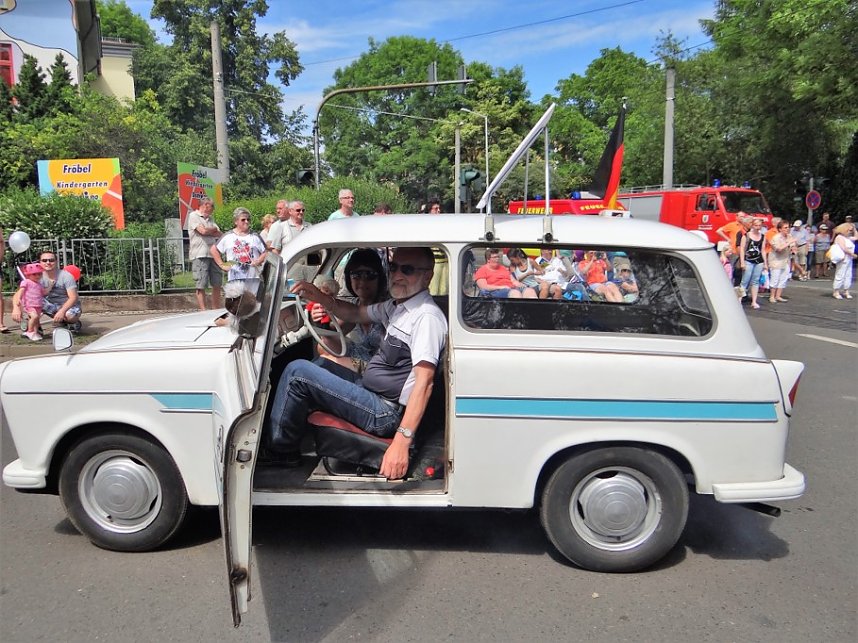Klassiker Klub Wolkramshausen - beim Festumzug mit dabei