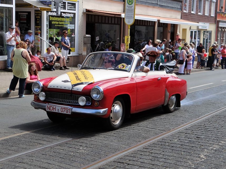 Klassiker Klub Wolkramshausen - beim Festumzug mit dabei