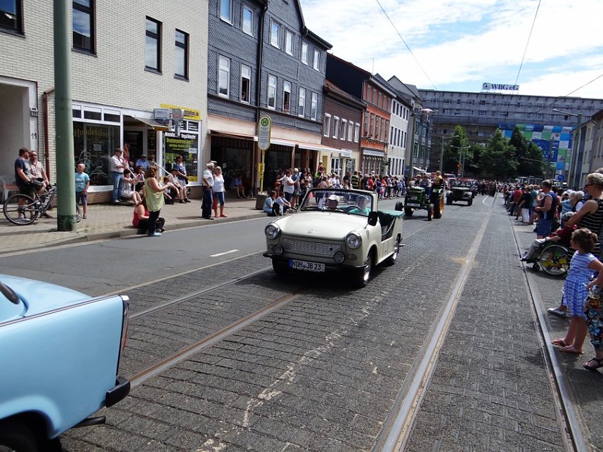 Klassiker Klub Wolkramshausen - beim Festumzug mit dabei