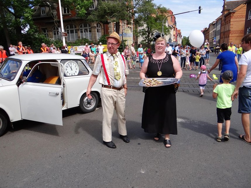 Klassiker Klub Wolkramshausen - beim Festumzug mit dabei