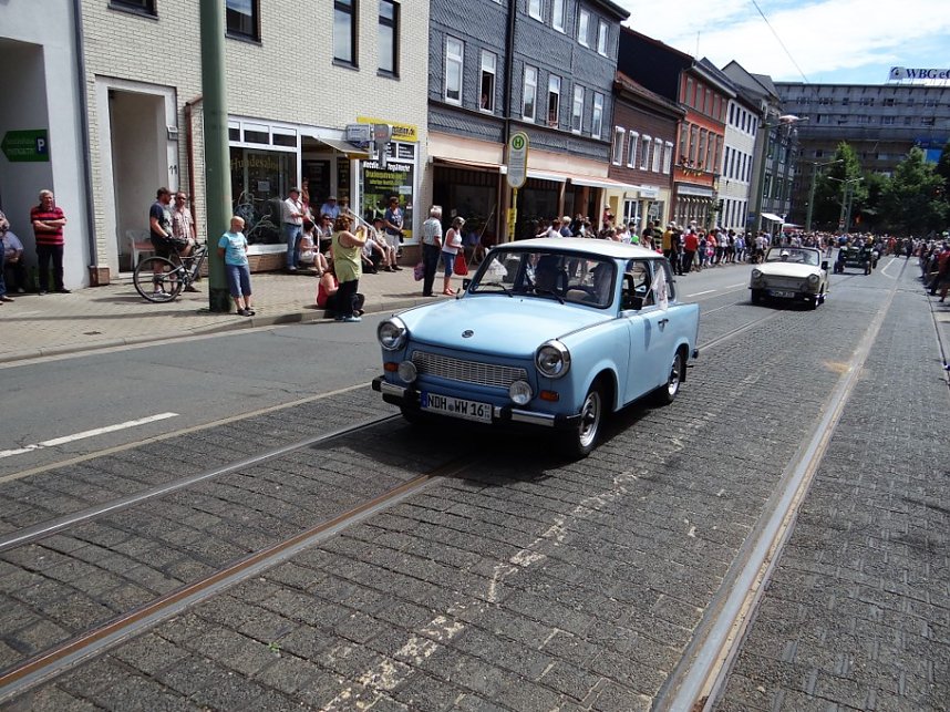 Klassiker Klub Wolkramshausen - beim Festumzug mit dabei