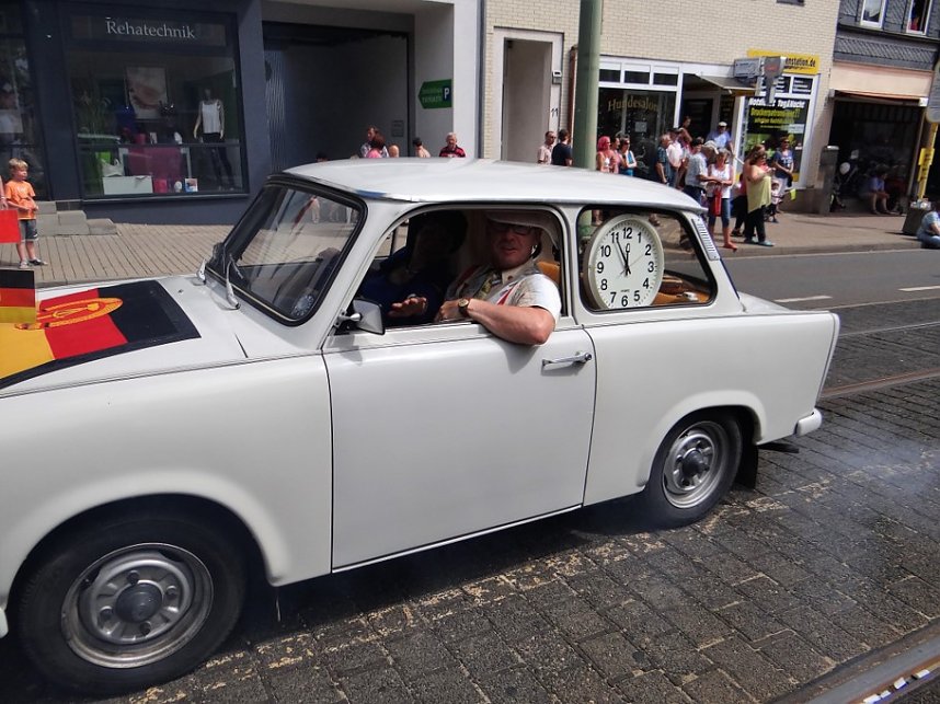 Klassiker Klub Wolkramshausen - beim Festumzug mit dabei