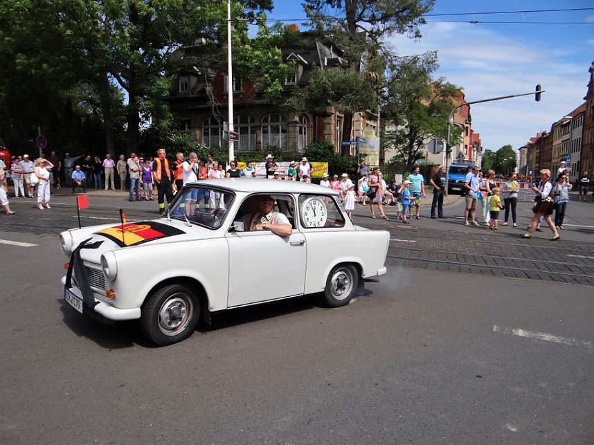 Klassiker Klub Wolkramshausen - beim Festumzug mit dabei