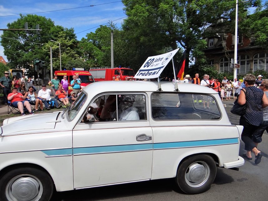 Klassiker Klub Wolkramshausen - beim Festumzug mit dabei