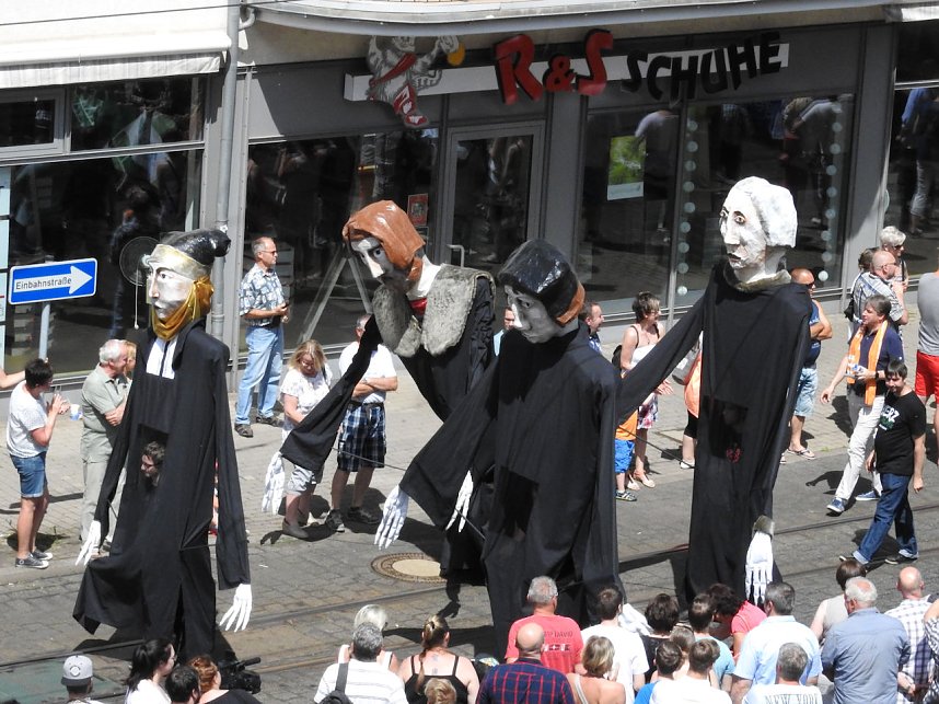 Festumzug aus einer etwas anderen Perspektive