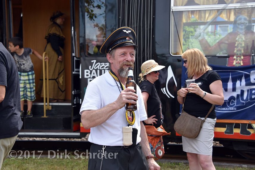 Der Nordh&auml;user Jazzclub beim gro&szlig;en Festumzug