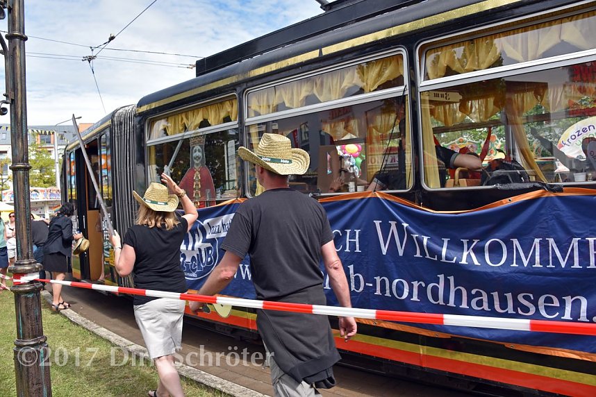 Der Nordh&auml;user Jazzclub beim gro&szlig;en Festumzug