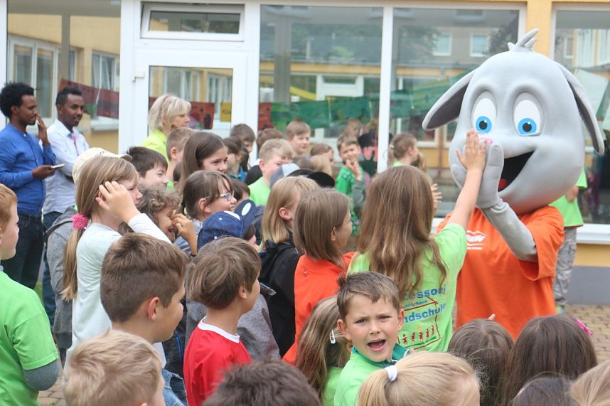 Die Kinder der Montessori-Grundschule konnte ihren Titel als schnellste Grundschule des Kreises verteidigen
