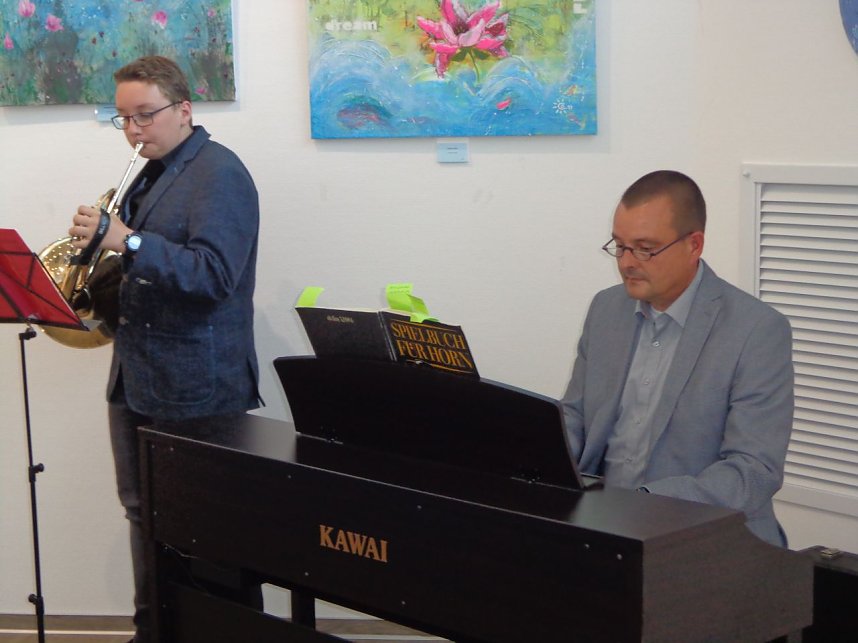 Vernissage in der KSK-Galerie