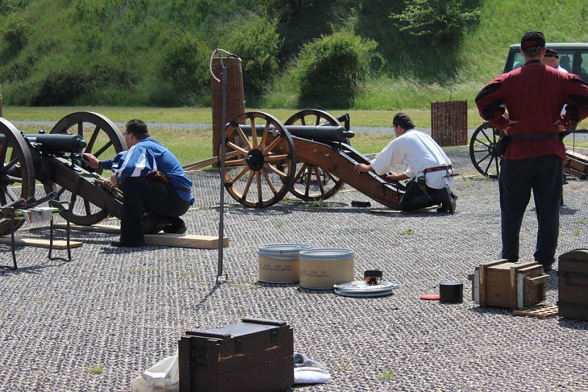 Gro&szlig;e Parade auf dem Dickkopf