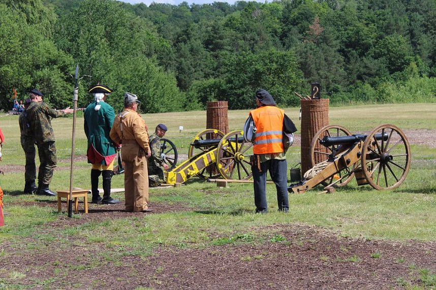 Gro&szlig;e Parade auf dem Dickkopf