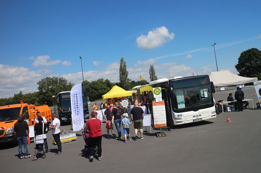F&uuml;r jeden etwas zu entdecken gab es zum Berufsaktionstag auch auf dem Autodrom
