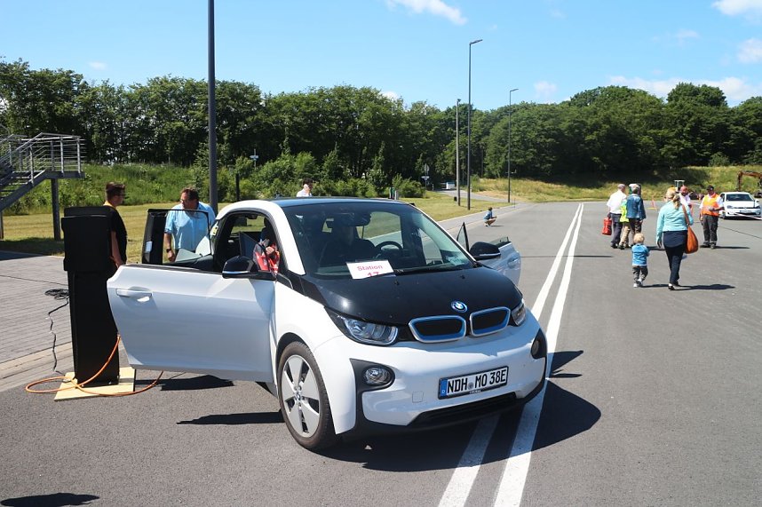 F&uuml;r jeden etwas zu entdecken gab es zum Berufsaktionstag auch auf dem Autodrom