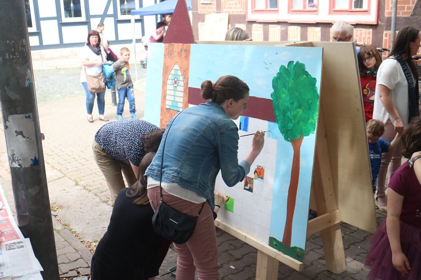Kreiskirchentag vor der Nordh&auml;user Blasiikirche